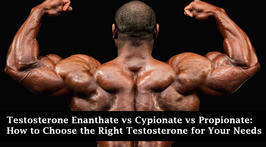testosterone enanthate vs cypionate vs propionate